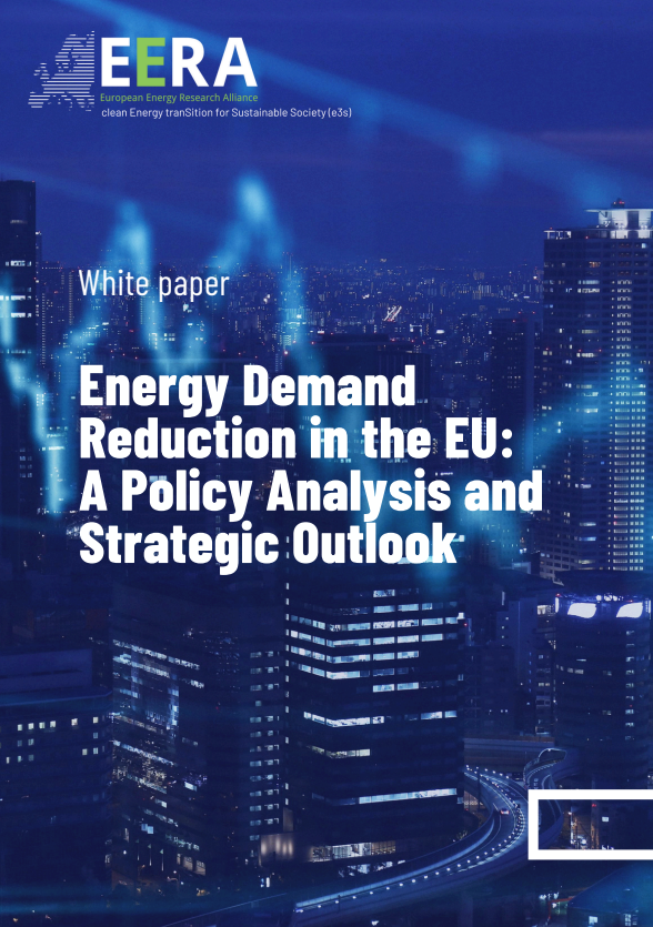 JP e3s White Paper "Energy Demand Reduction in the EU: A Policy Analysis and Strategic Outlook"