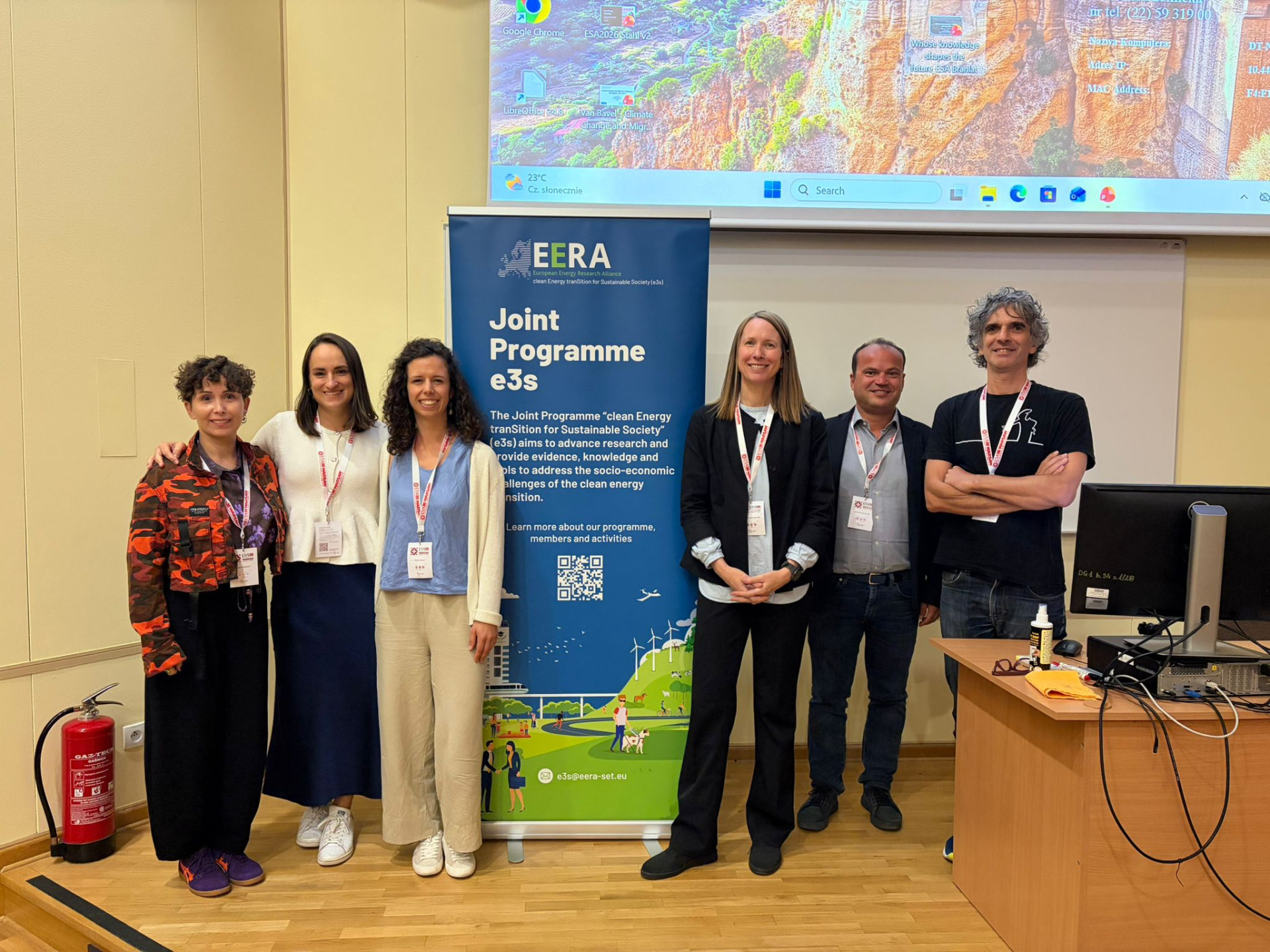 EERA JP e3s brings the gender perspective in energy transitions to ESA 2026